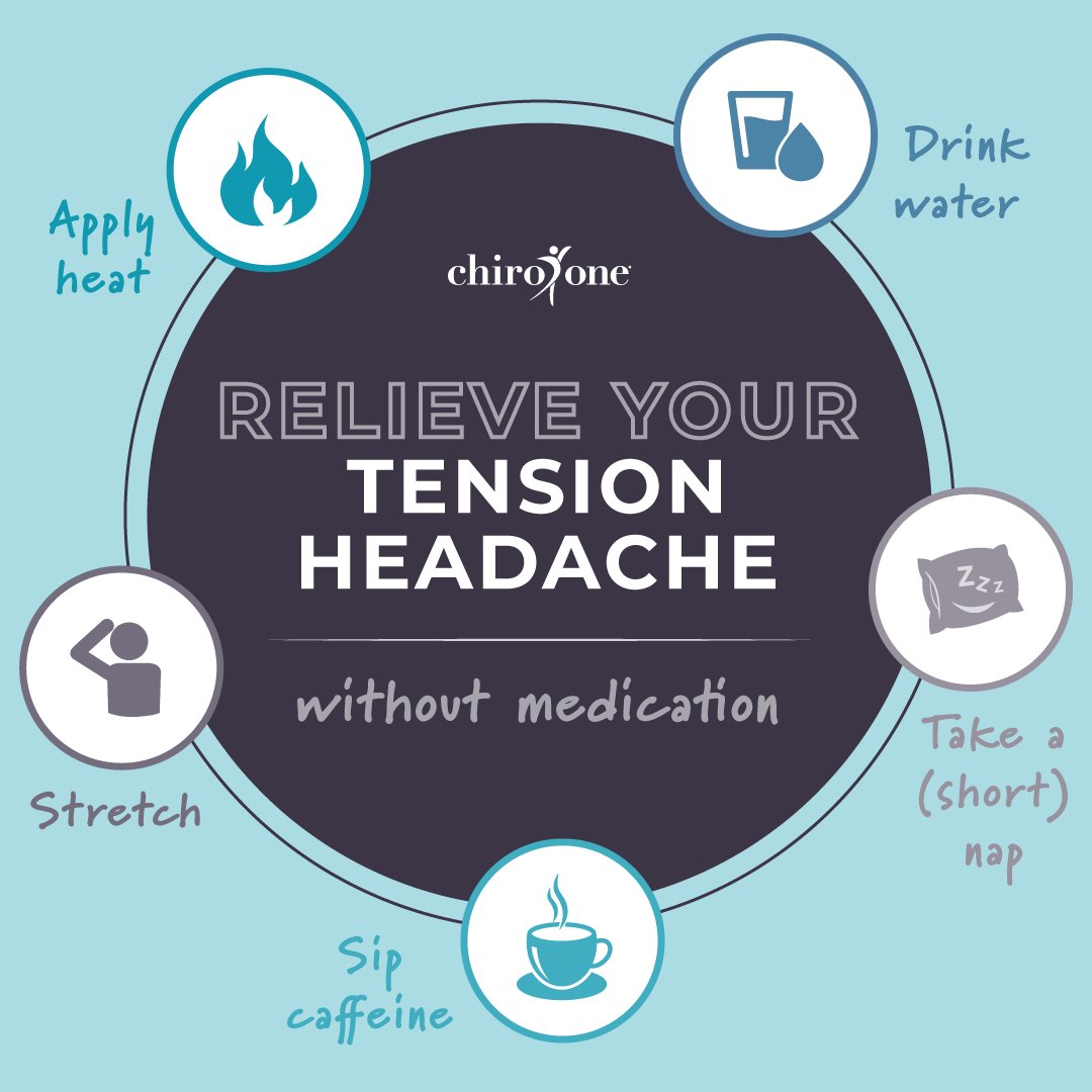 None of us are strangers to headache pain. Here are 5 ways to relieve your tension headache without medication. ow.ly/Yl0b50QtEKb