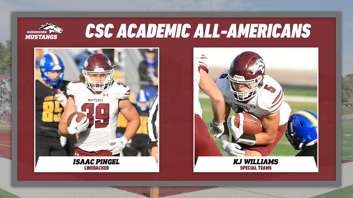 🏈 Isaac Pingel, KJ Williams named College Sports Communicators Academic All-Americans

📰 mside.me/4b1WU7v