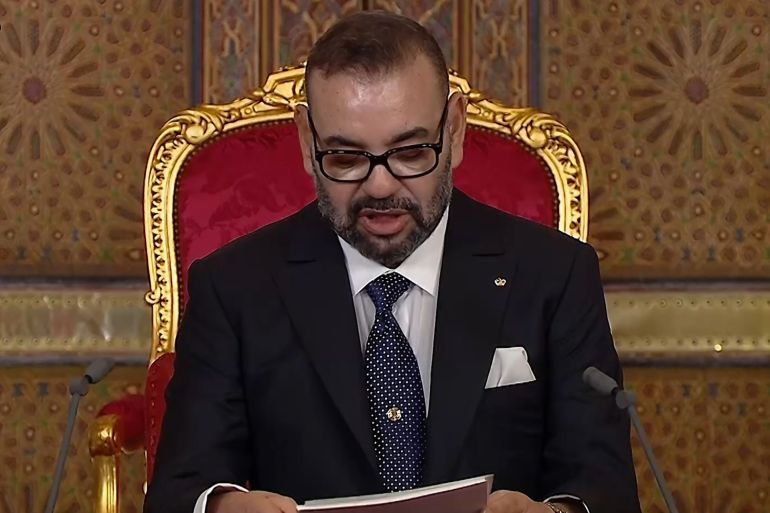 MoroccoSarah1's tweet photo. بلاغ من الديوان الملكي : 
"أجرى صاحب الجلالة الملك محمد السادس، ن��ره الله، الي��م، مباحثات هاتفية، مع فخامة السيد بولا أحمد أديكونلي تينوبو، رئيس جمهورية نيجيريا الفيدرالية.  
وتناولت هذه المباحثات العلاقات الثنائية ومشروع خط أنبوب الغاز الإفريقي-الأطلسي نيجيريا-المغرب https://t.co/Fe3WaJeaH7