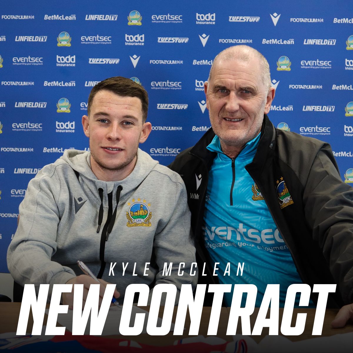 Linfield FC tweet media