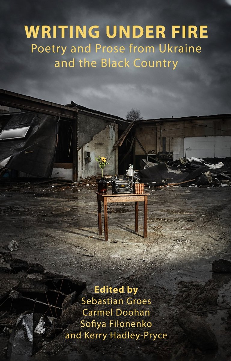 Bas Groes (@basgroes) on Twitter photo I'm delighted to announce that <a href="/wlv_uni/">University of Wolverhampton</a>'s English and Creative Writing scholars have joined forces with writers from Ukraine and the Black Country in a unique book reflecting on Russia's war against Ukraine. Proceeds to go to Ukraine! Full story here: bit.ly/3Uh2DAt I'm delighted to announce that <a href="/wlv_uni/">University of Wolverhampton</a>'s English and Creative Writing scholars have joined forces with writers from Ukraine and the Black Country in a unique book reflecting on Russia's war against Ukraine. Proceeds to go to Ukraine! Full story here: bit.ly/3Uh2DAt