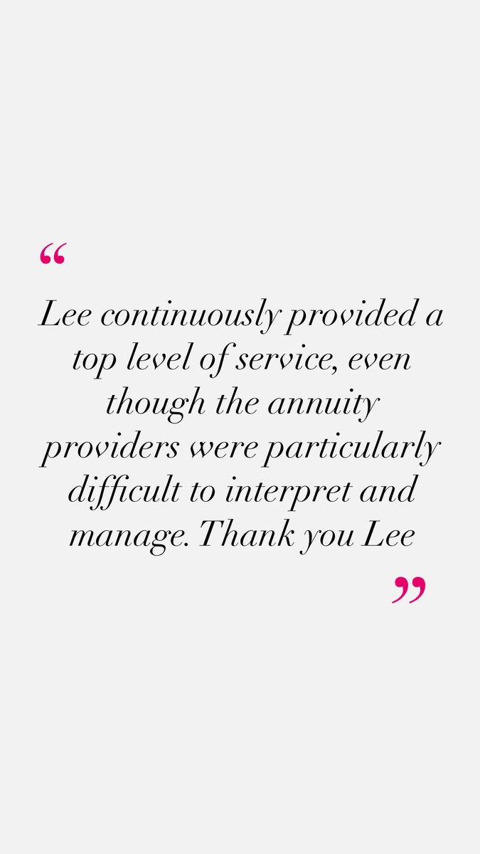 TattonLimited's tweet photo. We rely on our recommended providers to see our clients cases through in a timely manner. It’s great to see our clients recognise we do our very best. Thank you for the feedback #feedback #pensionplanning #retirementplanning #annuity #chartered #knutsford #cheshire https://t.co/J4v4dZFIt2