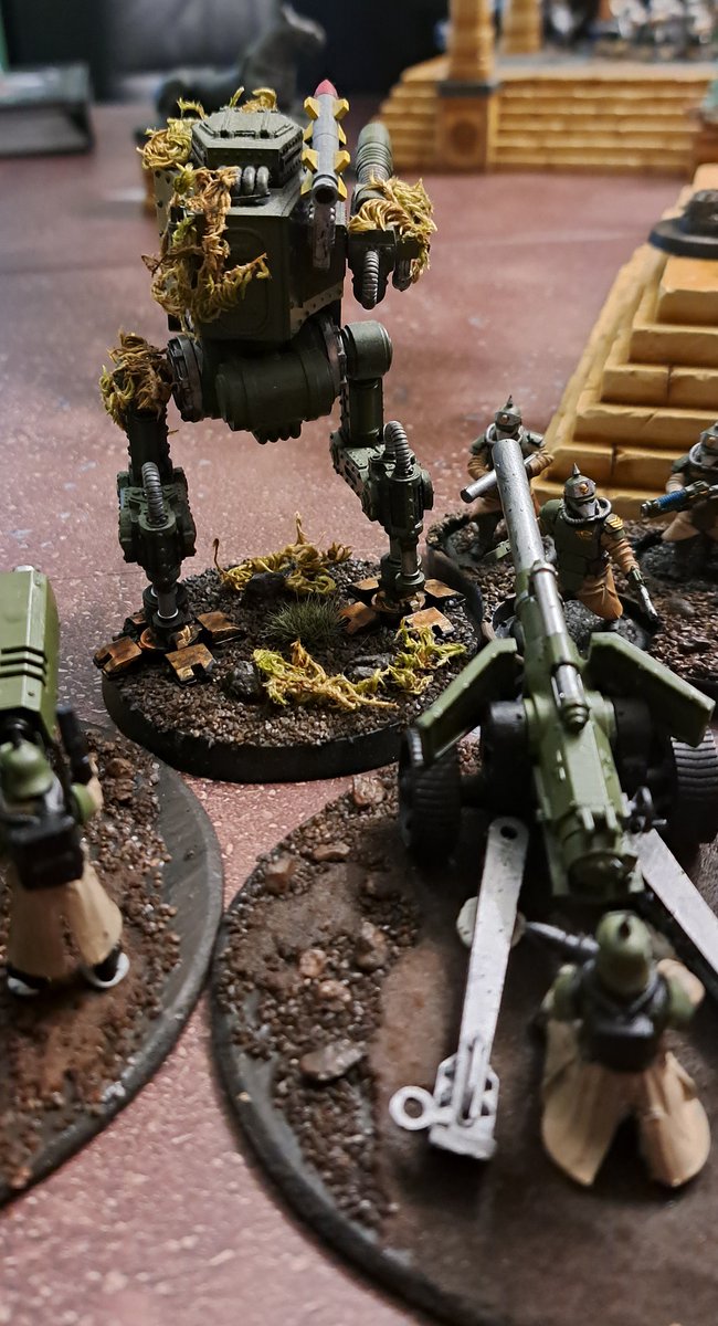 noch mehr Bilder von der Combat Patrol
#imperialguard #40k #photon #anycubic #AstraMilitarum #3dprinting #tabletop #3dprintingminiatures #kazaij #3d #warhammer #deathkorps #Warhammer40K #miniatures #miniaturepainting #deathkorpsofkrieg #dkok  #combatpatrol #artillery