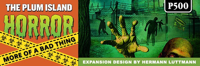 gmtgames's tweet photo. Congrats to Hermann Luttmann and @KuhnKen, as The Plum Island Horror expansion More of a Bad Thing has passed 500 on our P500 list and thus Made the Cut. Thanks to all of you who have supported us with your orders so far! https://t.co/o0c4m8G1l6 https://t.co/jqpRah7H6h