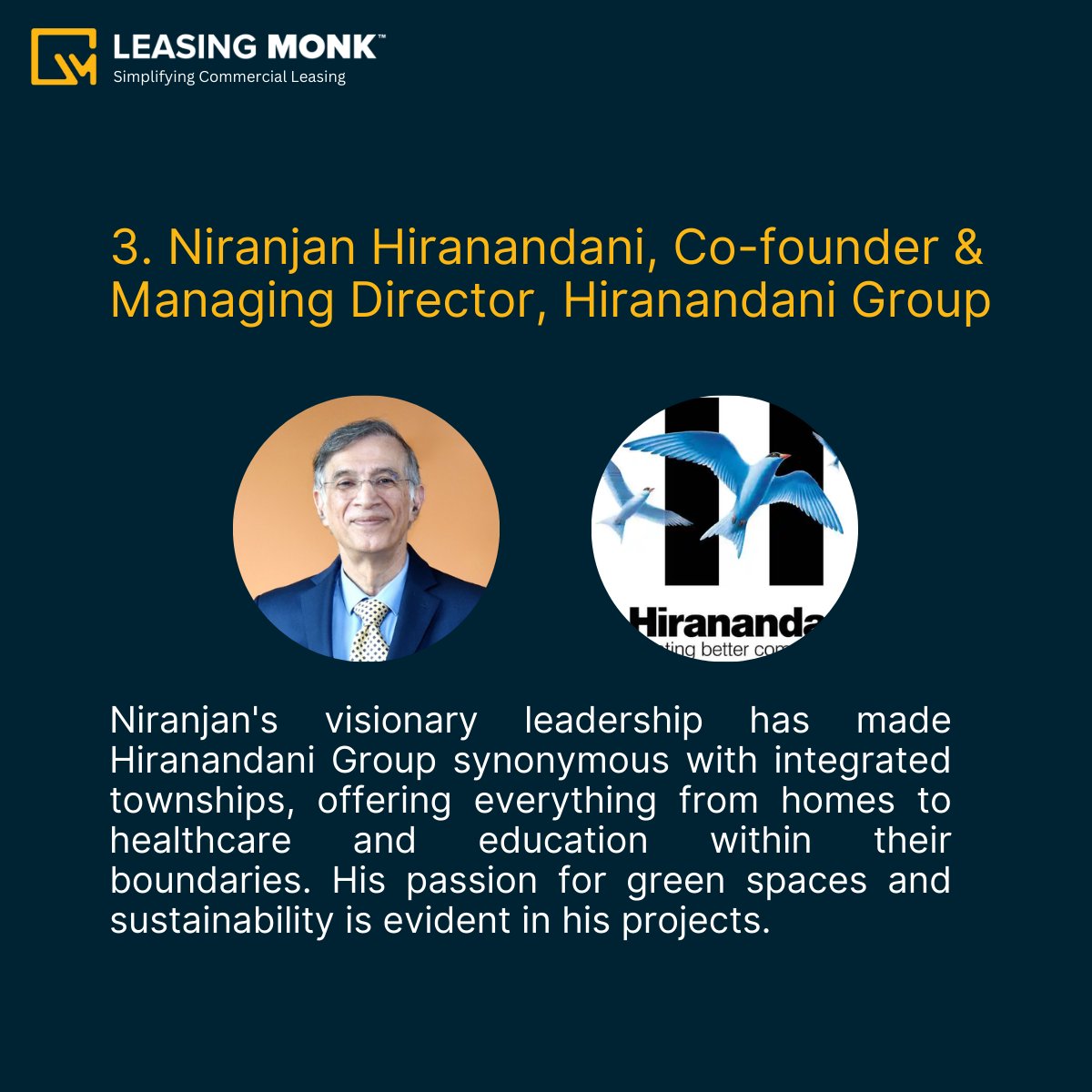LeasingMonk's tweet photo. Meet the big thinkers of Indian Real Estate who build huge projects and inspire dreams. 🏰✨ They create famous places and change how we live.

 Ready to boost your real estate journey? Leasing Monk is here to help you succeed. 🚀#RealEstateLeaders #LeasingMonk https://t.co/rtjEXaPAIP