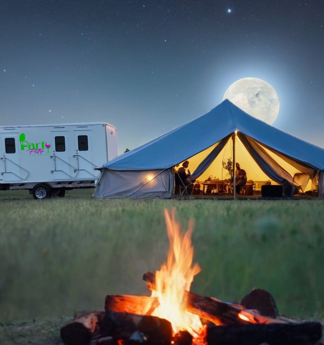 CastleLavs's tweet image. ⛺🚽 "Ever felt like something was missing on your family or friends' camping trip in the great outdoors? We've got the answer – our deluxe restroom facilities! Now you can enjoy a perfect camping experience with all the comforts of home. 🌲🌟🏕️🌿 #CampingComfort #NatureGetaway