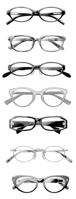 「eyewear removed」 illustration images(Latest)