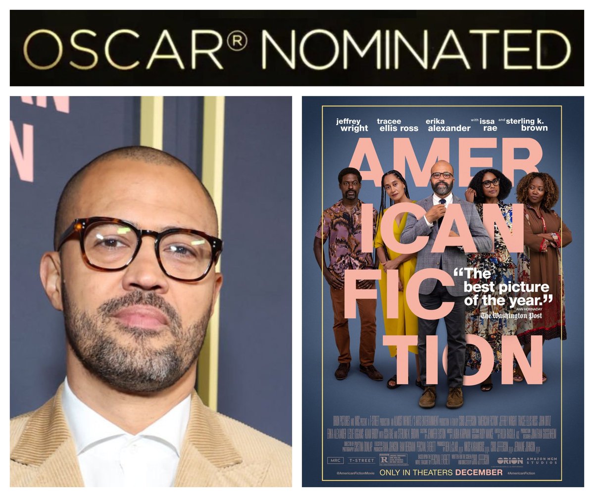 WMorales_BFTV's tweet image. Congrats to Cord Jefferson on his Oscar nod for Best Adapted Screenplay for American Fiction