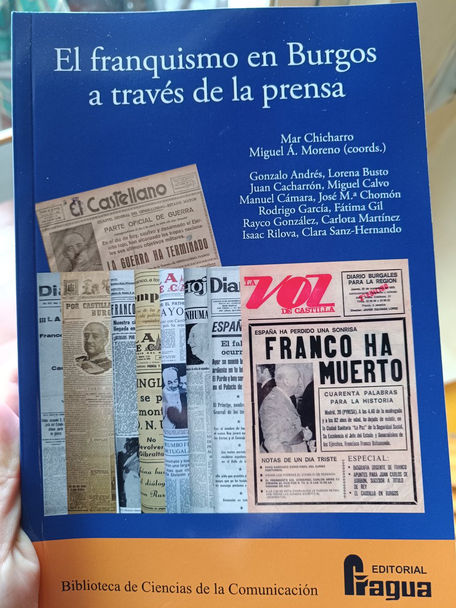 carlotingham's tweet photo. Mañana se presenta nuestro último libro. Es impresionante el gran vacío que va desapareciendo en torno a la historia reciente de Burgos. Muy orgullosa de participar junto a un conjunto de investigadores tan profesionales. https://t.co/AEXSaTQRSi