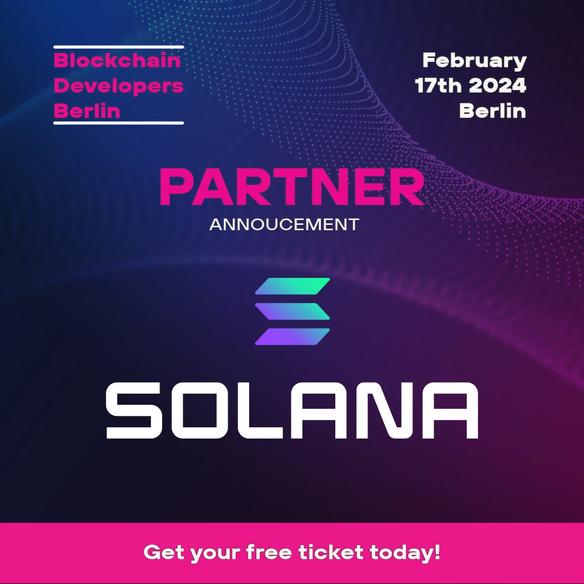 Jobited (@jobitedcom) on Twitter photo 🌐 Partner Announcement 🌐
Join us for an exclusive talk and discover why Solana (<a href="/SuperteamDE/">Superteam Germany</a>) is the go-to choice for developers and businesses.
Join the event and meet them live in Berlin!
🎟️ Get your free ticket TODAY 👉 lu.ma/6iqr6av9 🌐 Partner Announcement 🌐
Join us for an exclusive talk and discover why Solana (<a href="/SuperteamDE/">Superteam Germany</a>) is the go-to choice for developers and businesses.
Join the event and meet them live in Berlin!
🎟️ Get your free ticket TODAY 👉 lu.ma/6iqr6av9