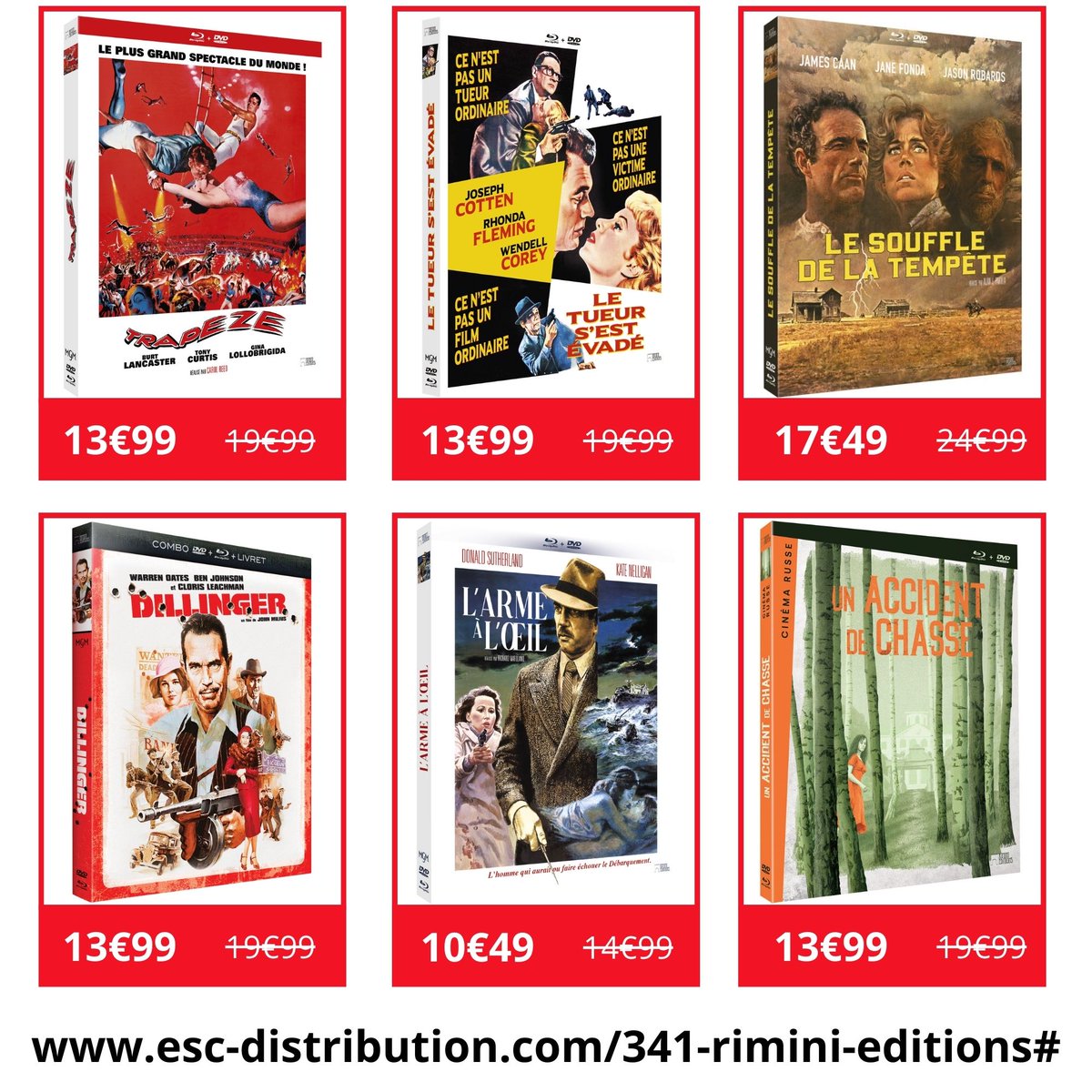 RiminiEditions's tweet photo. Rappel: 

Retrouvez à prix réduits une partie de nos titres distribués par #ESCDistribution dans les soldes d'hiver sur le site du distributeur.

👉 https://t.co/OcY83yAkjN

#Soldes #soldeshiver #soldeshiver2024 #soldes2024 #soldes2024hiver https://t.co/b2Ybu0cd6n
