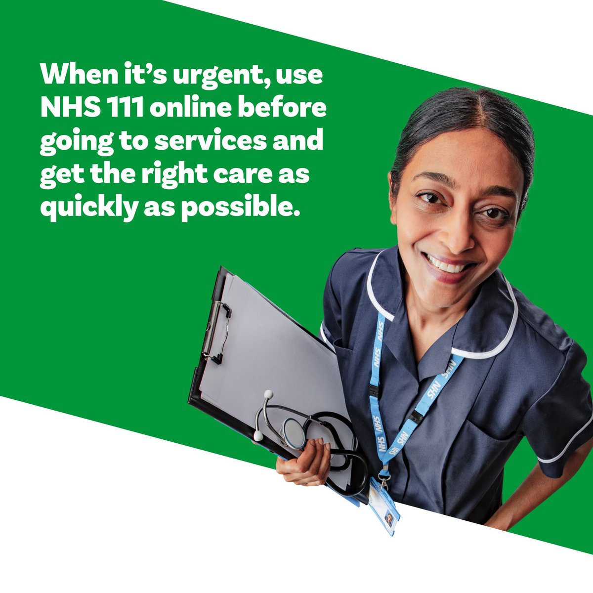 When it’s urgent, but not life-threatening, use NHS 111 online to find out which services to use.

Your local NHS is under pressure so make sure you know which health service to use. 

Find out more 👇 
buff.ly/3U6Dqsj
 
#GetInTheKnow