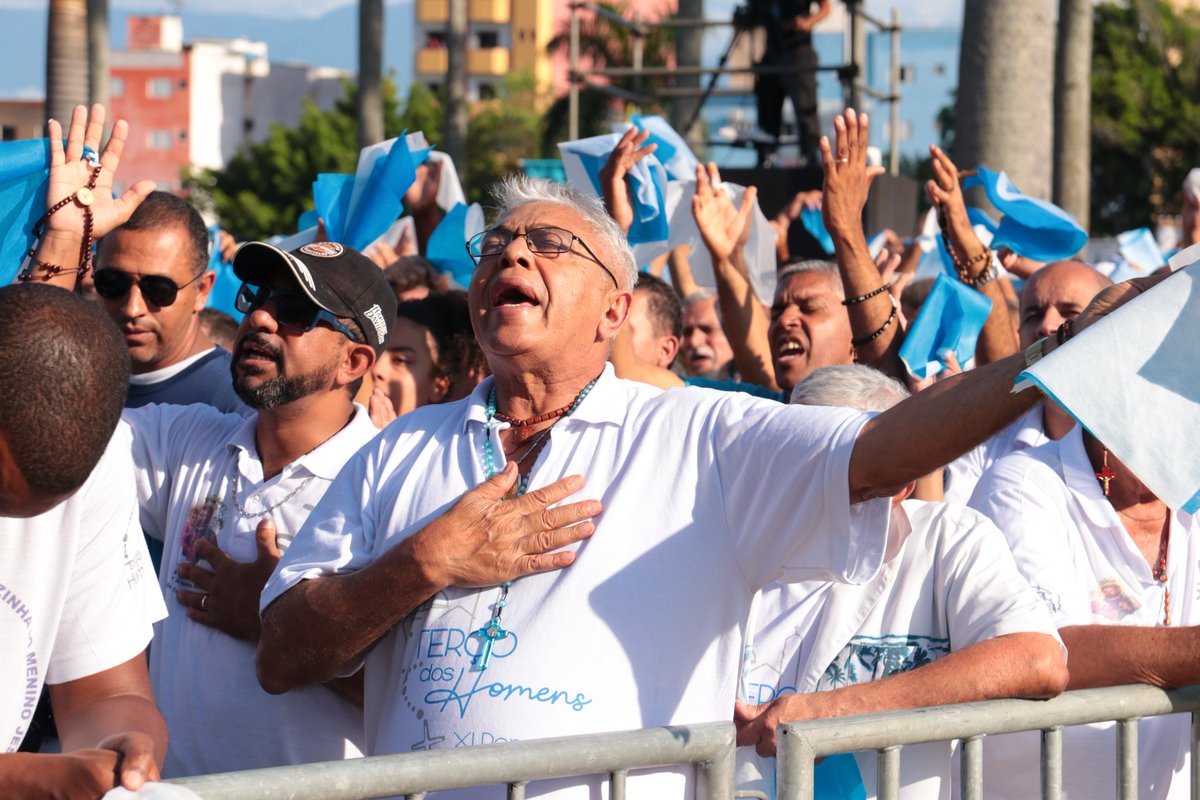 A Romaria do Terço dos Homens  será  exatamente em 1 mês! 🙏

Esperamos você aqui no Santuário Nacional de 23 a 25 de fevereiro.
Compartilhe com seu amigo do terço que virá com você e comente de qual cidade vocês virão!  
➕Para mais informações acesse a12.com/tercodoshomens