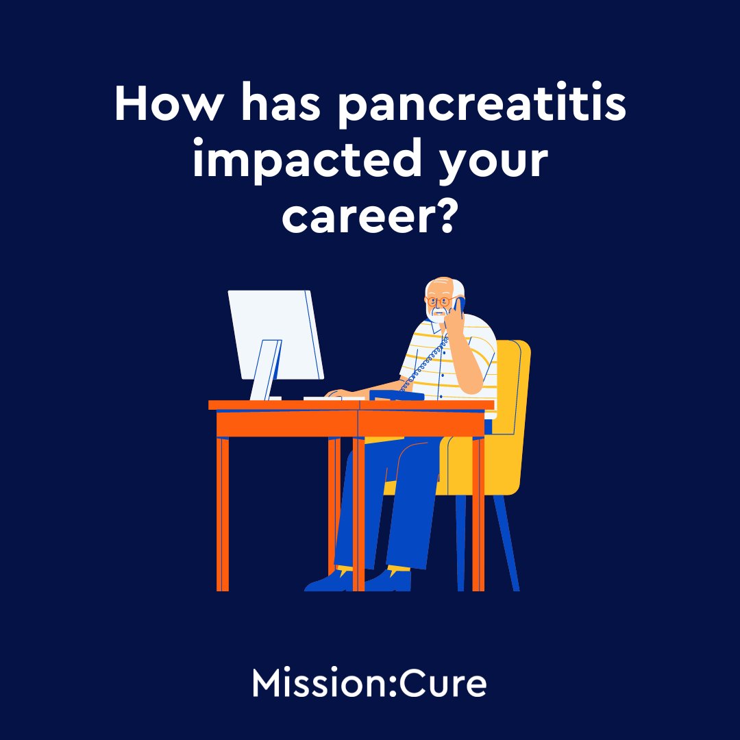 Navigating life with #pancreatitis throws challenges our way, even in our careers. How has this disease impacted your professional journey? Have you found helpful strategies for balancing your health needs with your job? Share your thoughts. 👇