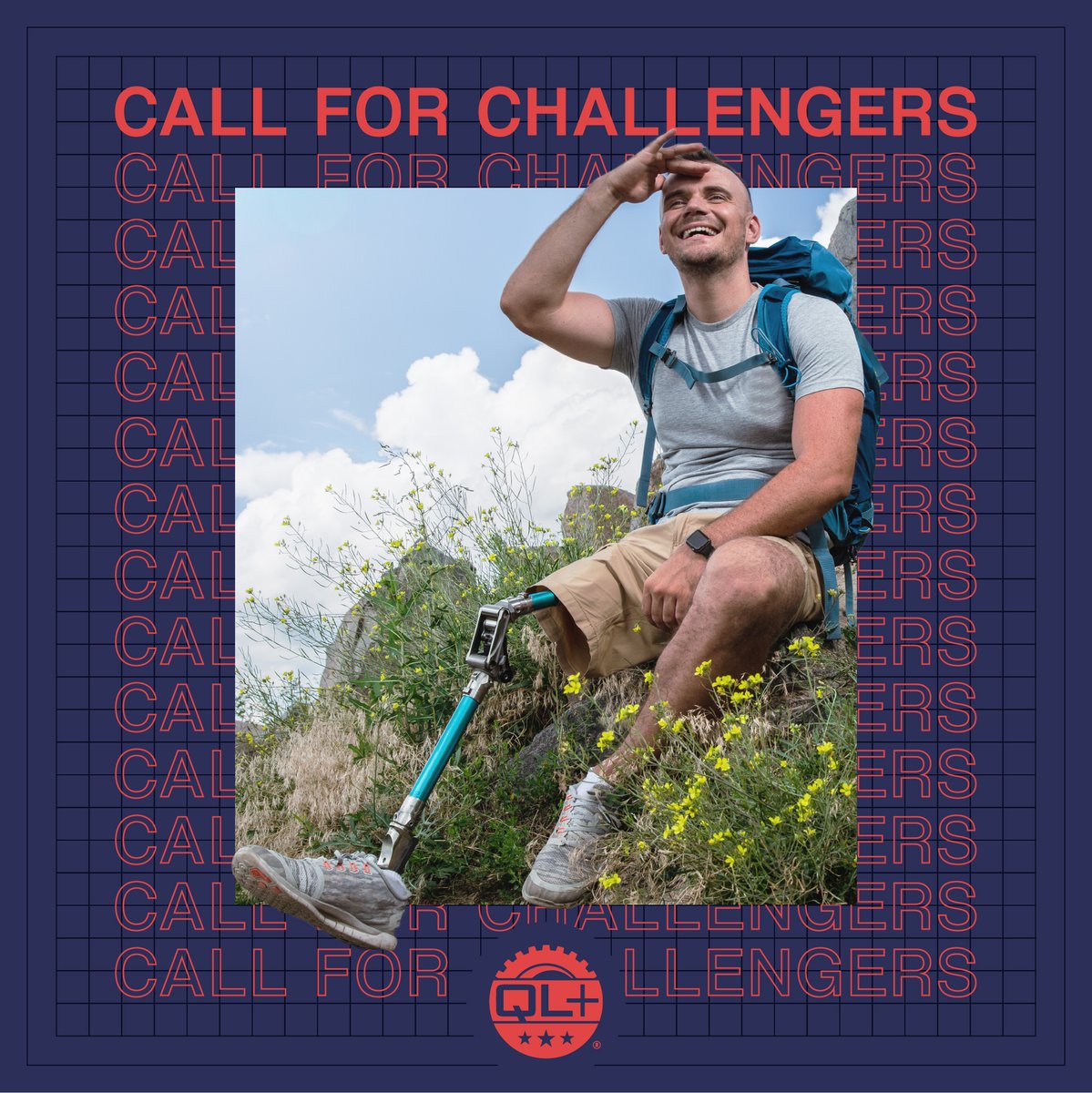 QLPlus's tweet photo. Are you an injured or disabled vet or first responder? Become a QL+ Challenger and we'll match you with STEM university students who create assistive technologies to improve quality of life and achieve greater independence. Learn more: https://t.co/bEgWf4O0Wn #brightestandbravest https://t.co/F1oi1ZYypZ