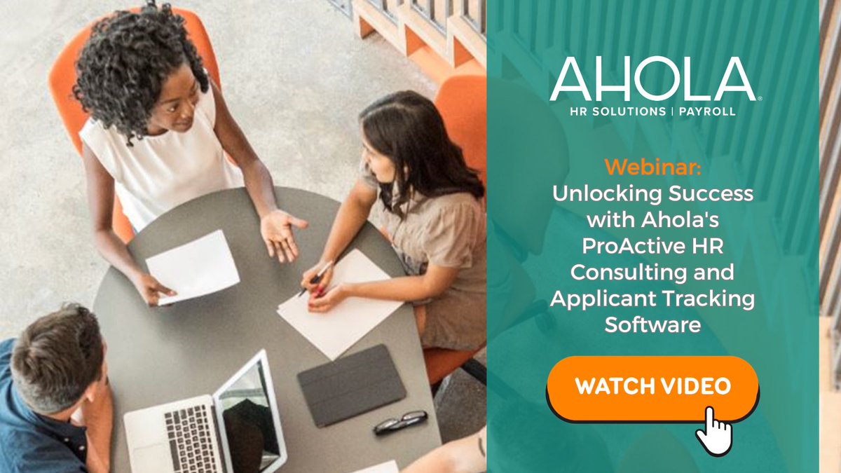 AholaCorp's tweet image. Discover how our powerful solutions can revolutionize your hiring process and elevate your HR strategies. From attracting top talent to streamlining employee management, this webinar has got you covered! 📹

hubs.la/Q02h1Wzq0

#WebinarAlert #HRConsulting #ApplicantTracking