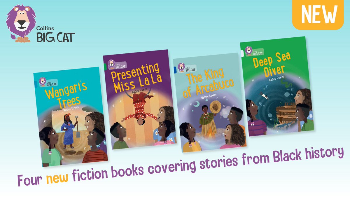 Aniyah, EJ and Olivia are BACK! Join the Time-travelling Trio as they continue to meet inspirational Black figures from history and solve mysteries! Discover four new adventures - out this Thursday! <a href="/Nadine_Cowan_/">Nadine Cowan</a> 

Join the adventure here: collins.co.uk/collections/co…
