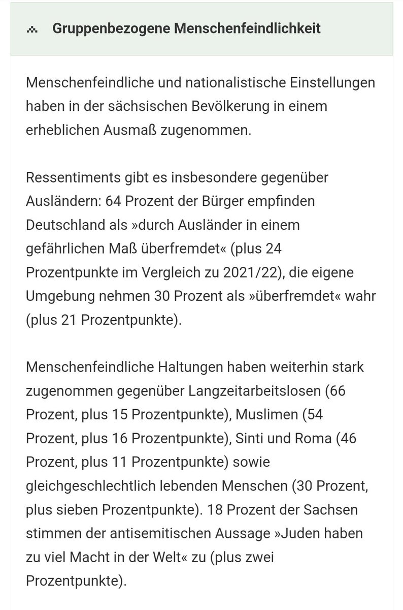 #Sachsenmonitor 2023 
Nach unten treten, #sogehtsächsisch, scheinbar. Schreck. 
staatsregierung.sachsen.de/sachsen-monito…