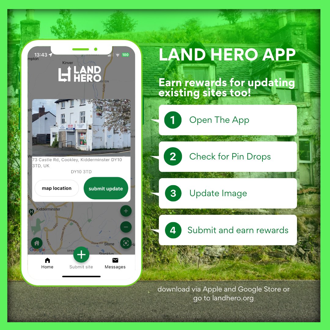 🔄💬 Updates Wanted: Keep the Community Informed!
Stay in the loop and keep the momentum going! Submit updates on existing sites with the Land Hero app. Your vigilance ensures that our info is up to date!

💪 #LandHeroUpdates #CommunityApp