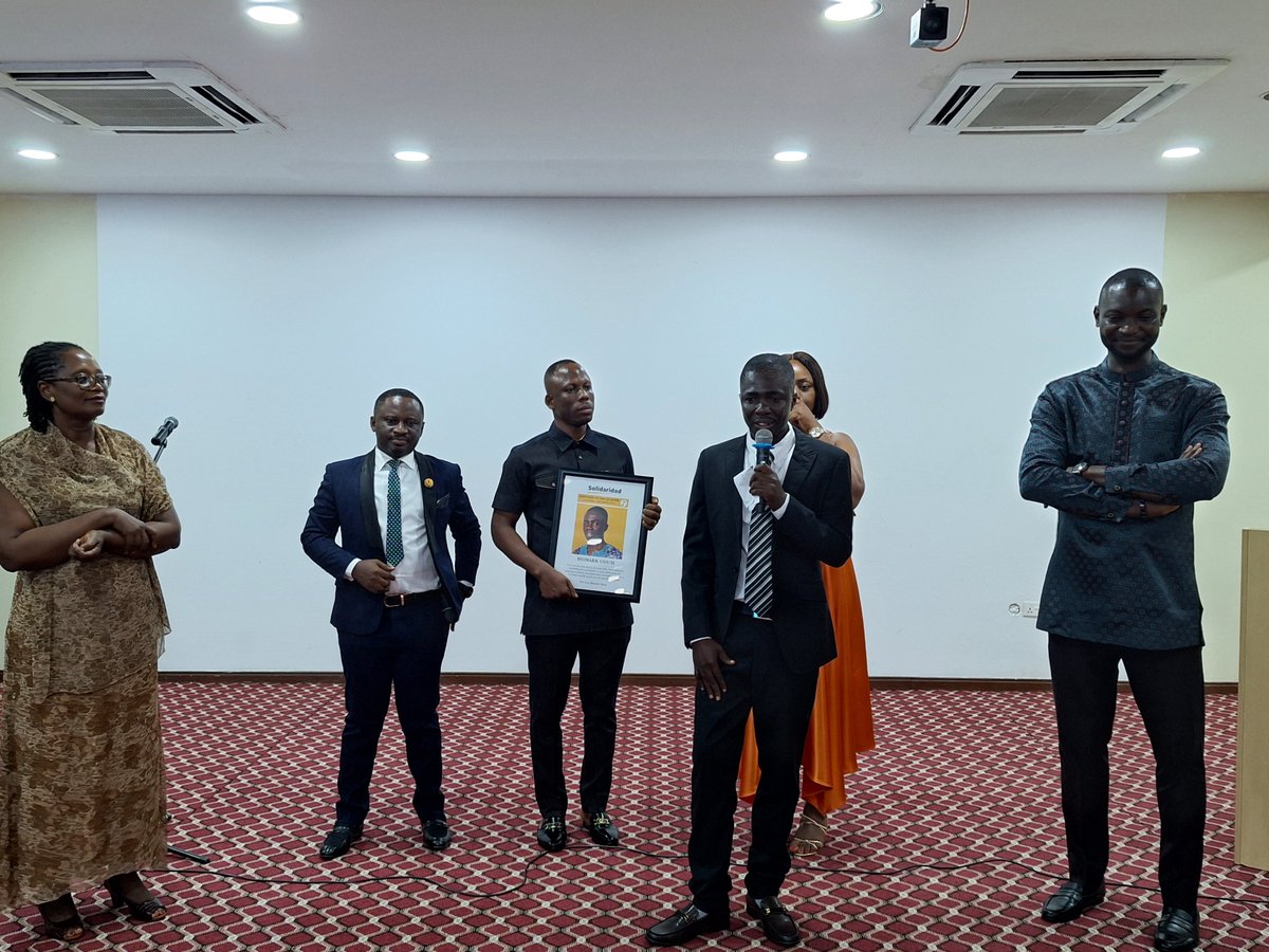 Solidaridad_wa's tweet photo. We are pleased to present to you our exceptional #EmployeeOfTheQuarter (October to December 2023) for #Ghana, Bismark Odum (@skebodie)!

We appreciate his outstanding #leadership &amp; strong commitment to #teamwork.

Congratulations Bismark!

#TeamworkMakesTheDreamWork https://t.co/roycvHxRTR