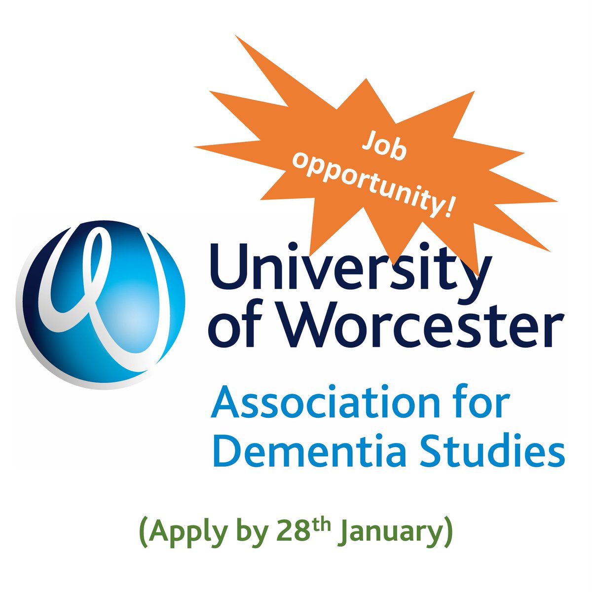 Still a few days left to apply to join our fab team as an Associate Lecturer. See the website for more details jobs.worcester.ac.uk/vacancy.aspx?r…