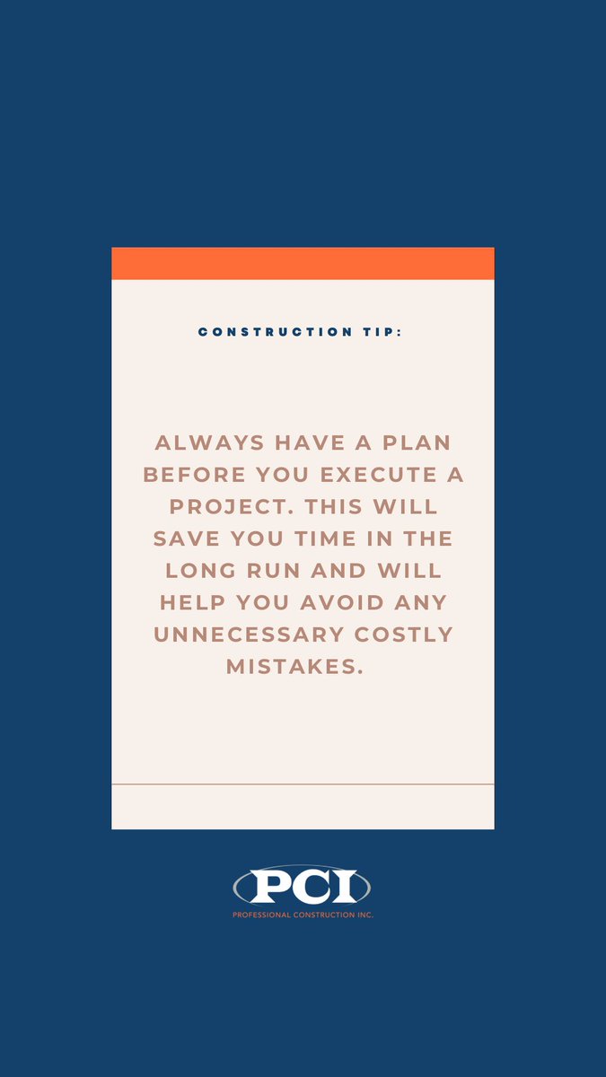 PCI_Wisconsin's tweet photo. Professional Construction #TipTuesday…

Did you stay up on TikTok a little too long last night and now you’re ready to re-surface your kitchen table or tear apart your bathroom? WAIT!  Make sure you have a plan before you start… trust us… https://t.co/32i44zDPZI