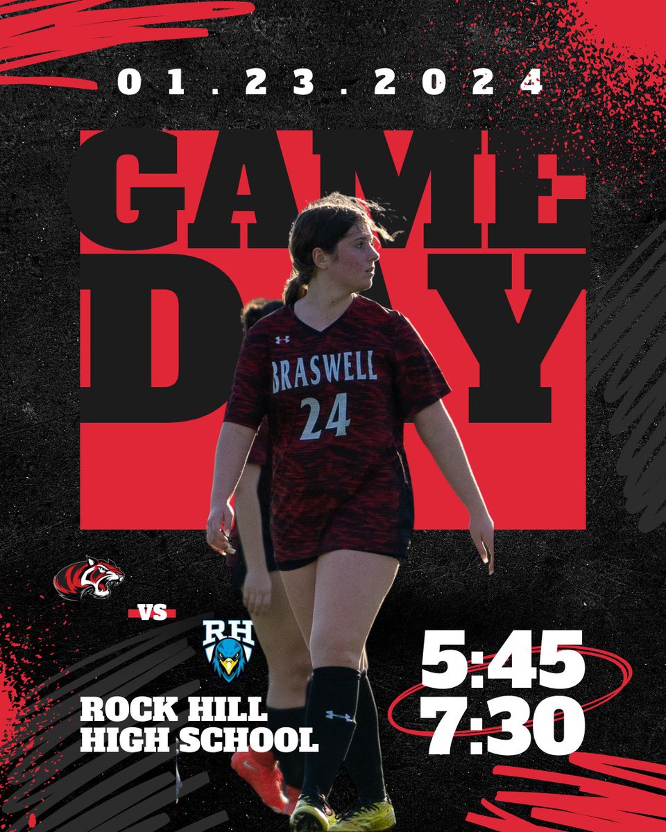 🚨 G A M E D A Y 🚨 
🆚 Rock Hill
🕢5:45/7:30
📍Rock Hill

#WinTheDay
#BengalExcellence
#GameDay