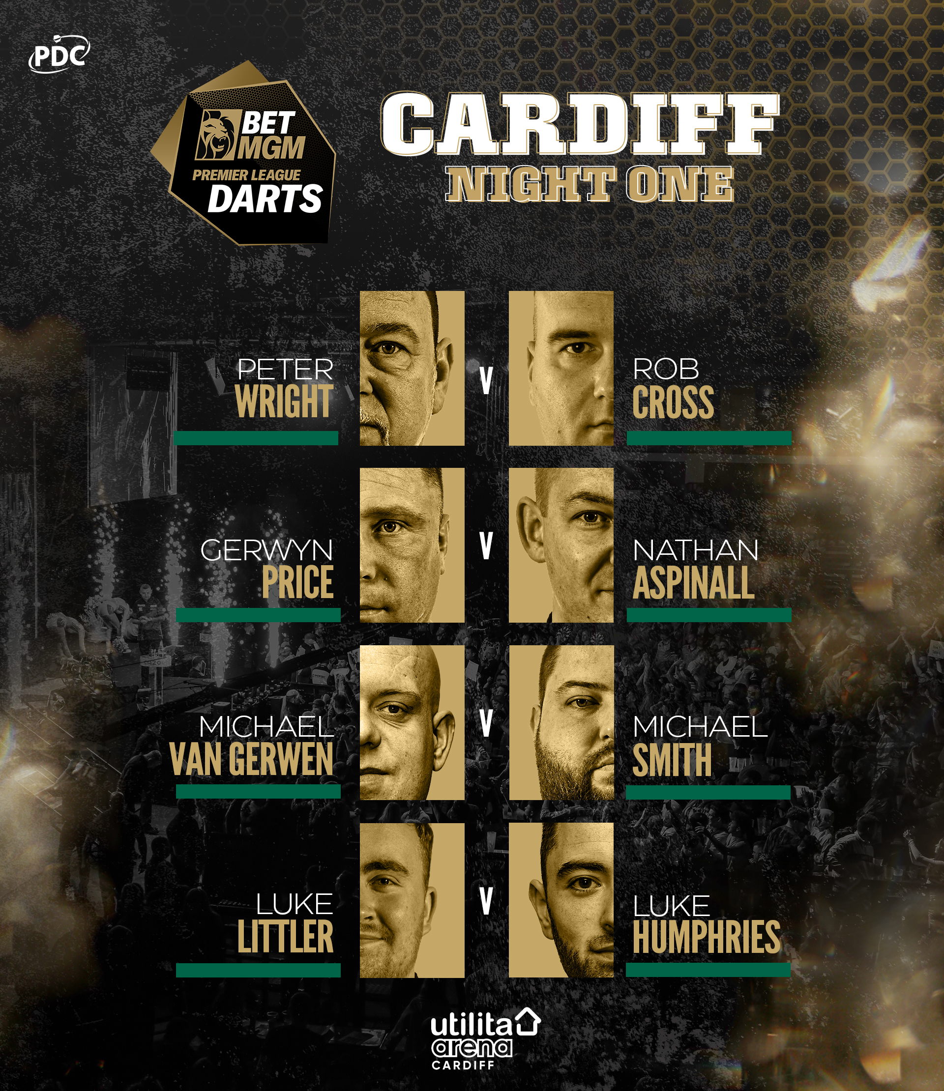Premier league 2024 darts fixtures