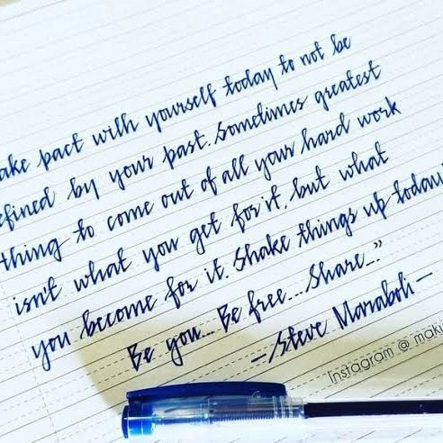 National Handwriting Day on January 23rd encourages us to put pen to paper and write out our thoughts. According to the Writing Instrument Manufacturers Association, it is a chance for all to re-explore the purity and power of handwriting.