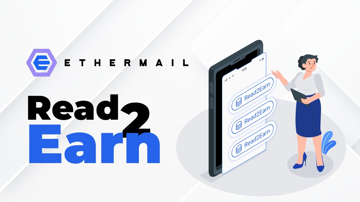 Don't miss your chance to earn with EtherMail's Read-to-Earn emails! 📧 Boost your engagement: log in daily, refer friends, and stay active. The earlier you join, the better the rewards! #ReadToEarn