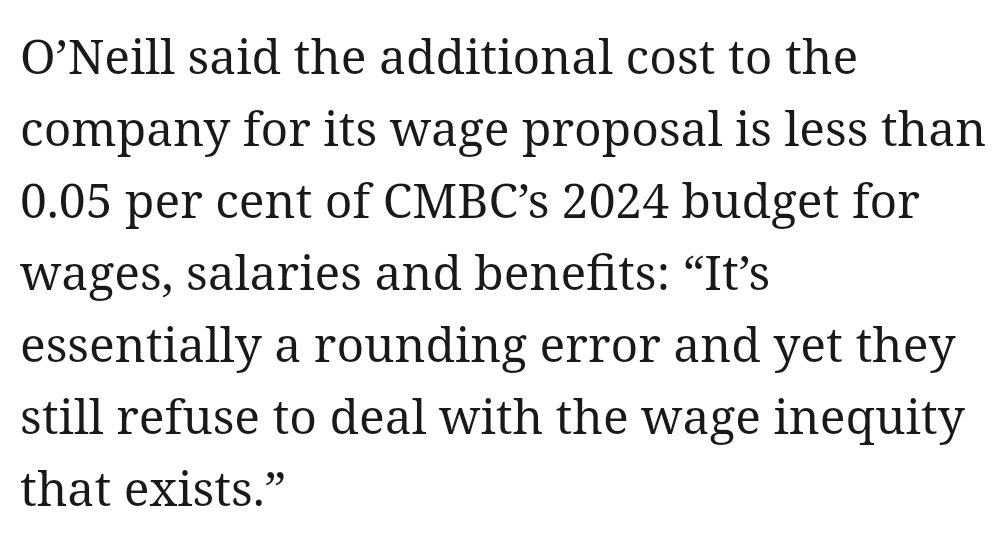 reaktor_field's tweet image. 0.05% of a budget that is in the hundreds of millions isn&apos;t small.

Liam O&apos;Neill trying to make it sound insignificant is disingenuous and misleading to the public.

#translink #CUPE #CMBC #strike #union #SkyTrain