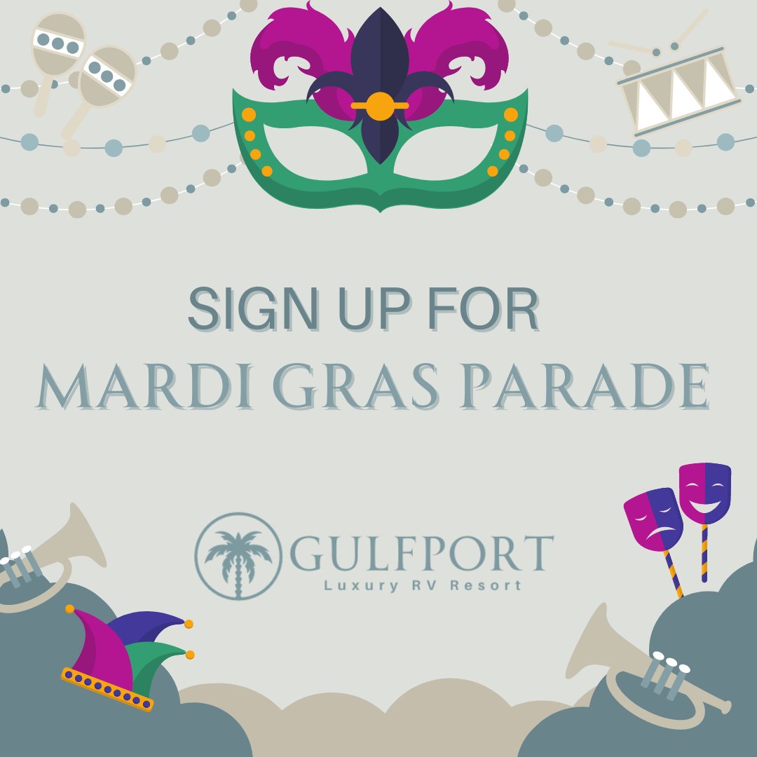 Spellbound! Sign up your child to be part of Biloxi’s Children’s Mardi Gras Walking Parade. Sign-ups are due Jan. 31, and the parade is Feb. 3.

biloxi.ms.us/applications-o…

@CityofBiloxi

#GulfportMS #BiloxiMS #RVing #RVLife #GulfCoast #SouthMississippi #MardiGras #MardiGras2024