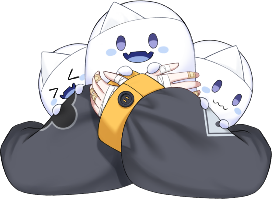 「息抜きに素材っぽいもの作ってみたり#心霊あーと 」|しかきりんのイラスト
