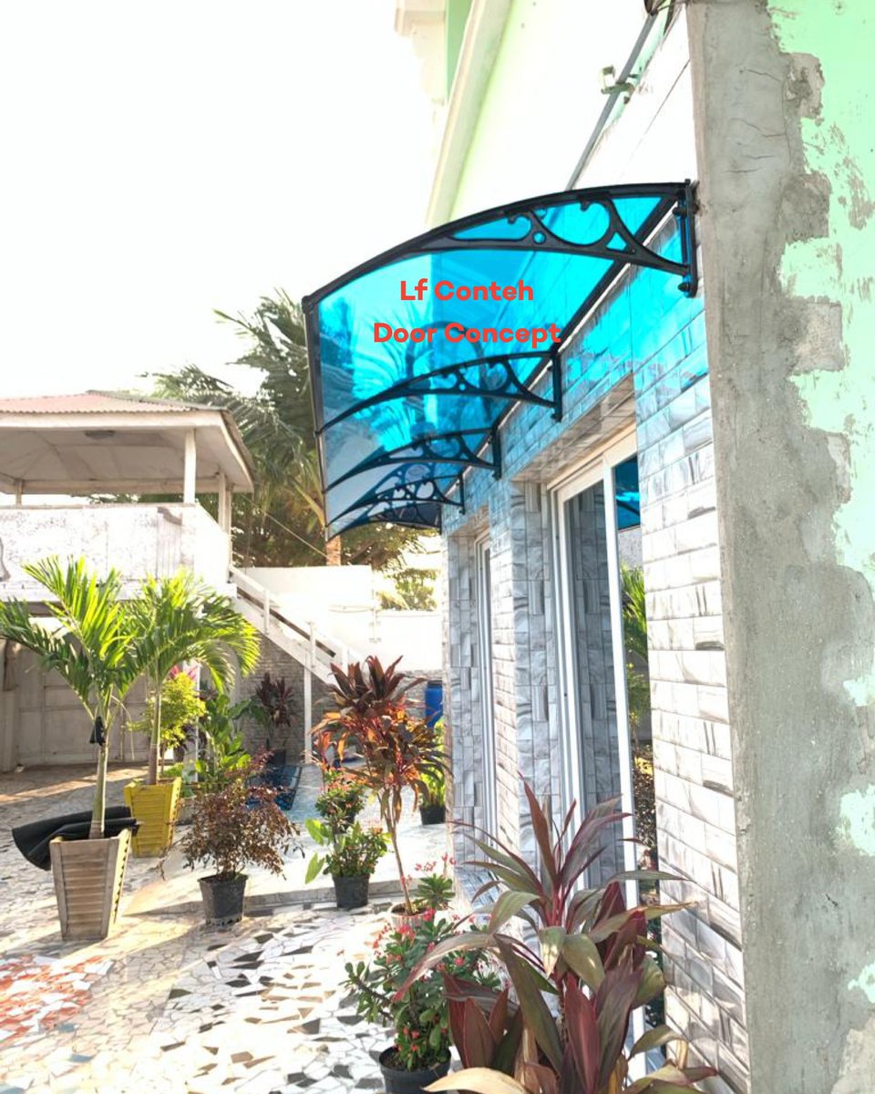 Lfdoorconcept's tweet image. Window and Door Canopy Project Installation at Bakau Kachically🇬🇲🏠
 
Two Colors Available 
⚫️Black 
🔵Sky blue 

We have them in 3 sizes
🔵80×100
🔵80×120
🔵80×200

📞Call us now to order +220 2933015/+220 3312434

#moderndoors #windowcanopy #doorcanopy