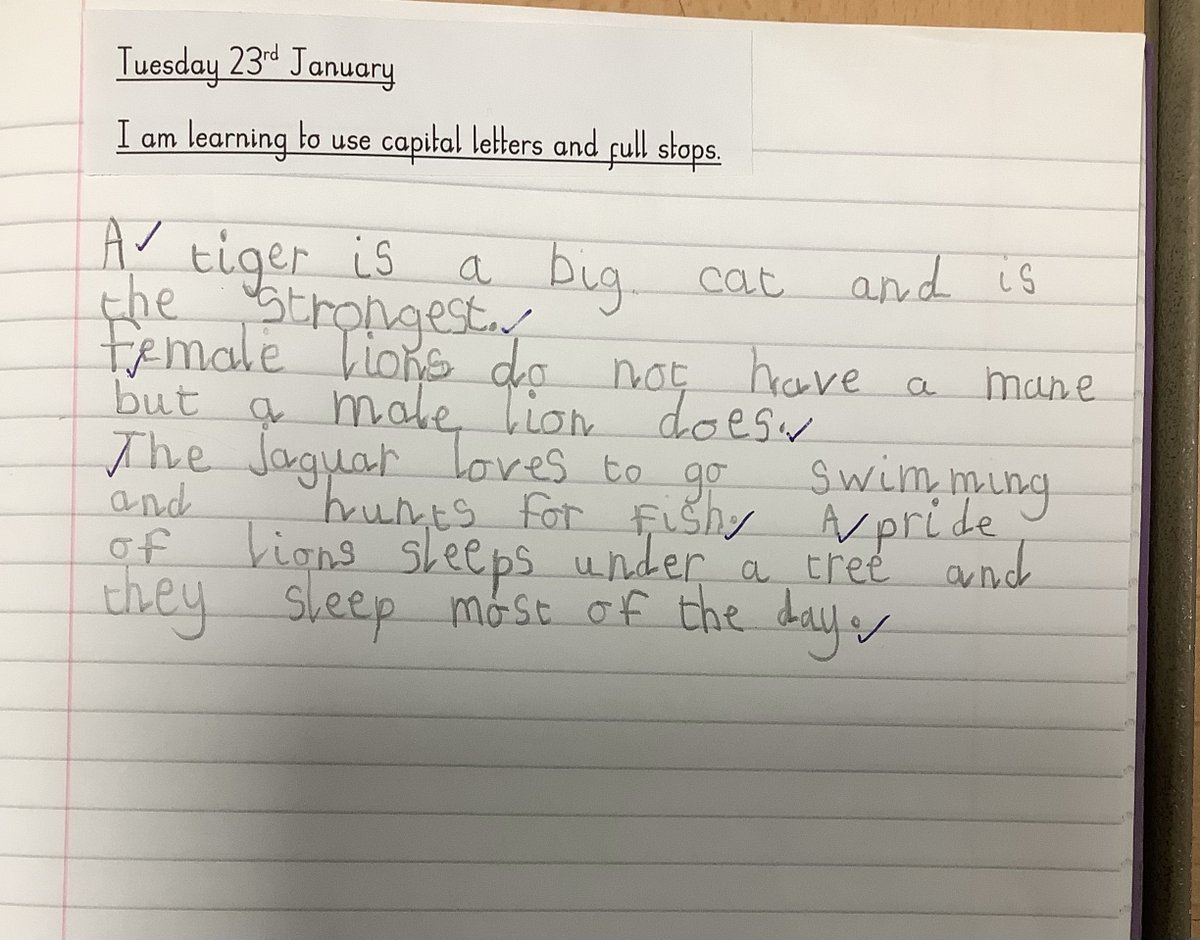 Wow, wow, wow! Just look at the amazing progress this Year 1 child has made since September, following our daily Kinetic Letters lessons. #Class12TPA #KineticLettersTPA