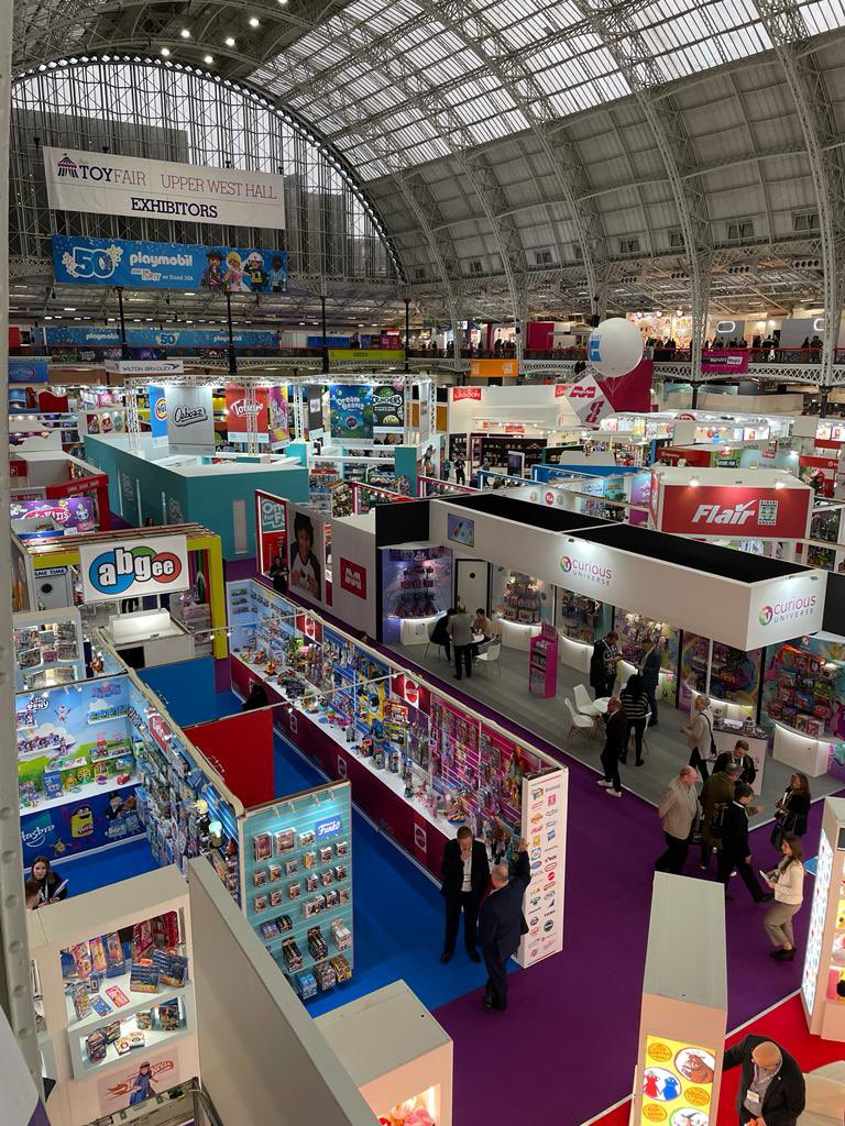 Back in London for @toyfairuk 🧸 #toyfair #londonolympia #toyfairlondon