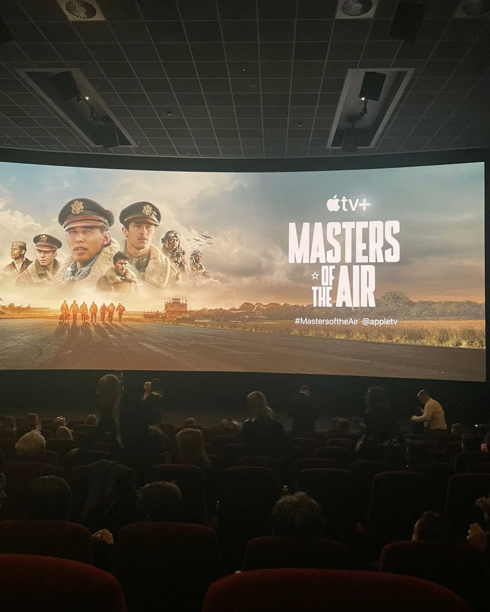 LouisGreatorex's tweet photo. #MastersOfTheAir UK Premiere
Celebrating the hard work of thousands of incredible people.
3 days to go... https://t.co/5l9DziMwjA