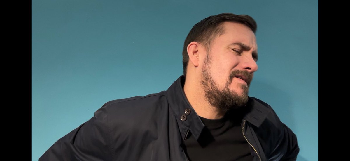 adamL_official's tweet photo. Couple of stills from my first Audition of the year from my amazing agent @MovieluxA. This was a fun one to do. Yes I have a sore back in this one 🤣. #Actior #selftapeaudition #Casting https://t.co/1HmFir8CXk