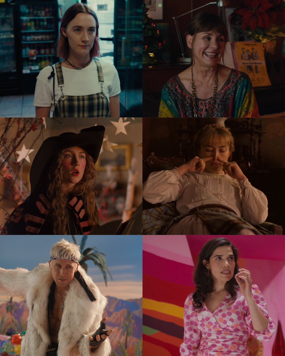 FilmUpdates's tweet photo. Greta Gerwig has directed six Oscar-nominated performances

• Saoirse Ronan (Lady Bird, 2017)
• Laurie Metcalf (Lady Bird, 2017)
• Saoirse Ronan (Little Women, 2019)
• Florence Pugh (Little Women, 2019)
• Ryan Gosling (Barbie, 2023)
• America Ferrera (Barbie, 2023) https://t.co/fqCu1BpkTj