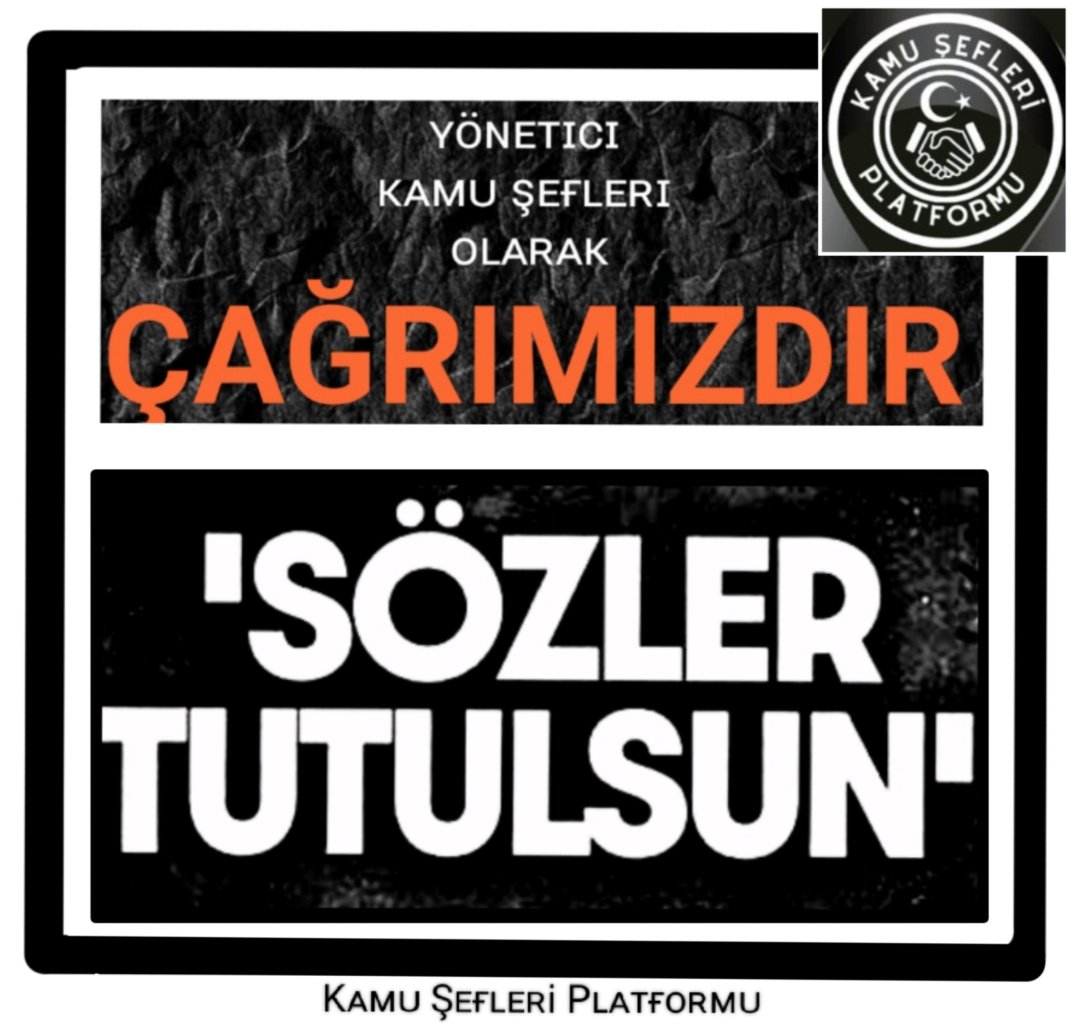 🇹🇷Benim İlkem Önce Ülkem Diyen…
🇹🇷Devletine Sadık Görevine Aşık 
🇹🇷👉 #KamuŞefleri  👈
👉3600 Ek Gösterge bekliyor
👉 Şimdi değilse Ne Zaman 
<a href="/RTErdogan/">Recep Tayyip Erdoğan</a> <a href="/isakarakas/">İsa Karakaş/Başuzman&Başmüfettiş</a> <a href="/isikhanvedat/">Prof. Dr. Vedat Işıkhan</a> <a href="/AvOzlemZengin/">Av. Özlem Zengin 🇹🇷</a> <a href="/akbasogluemin/">Av. M.Emin AKBAŞOĞLU 🇹🇷</a> <a href="/_aliyalcin_/">Ali YALÇIN</a> <a href="/OnderKahveci/">Önder Kahveci</a> 
Ky⁰7