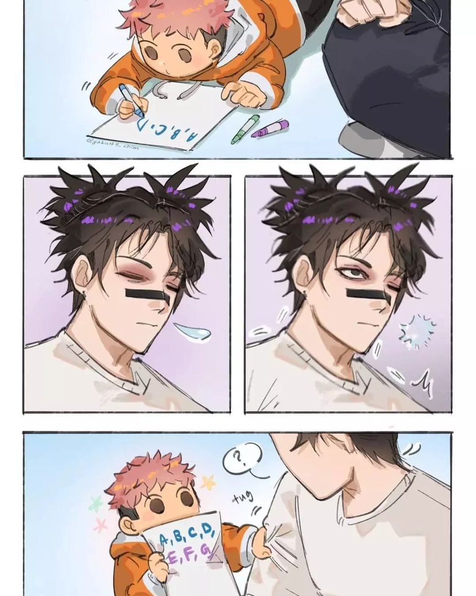 FushiguroxToji's tweet image. The most Wholesome Bros🥰
#Choso #ItadoriYuji #JujutsuKaisen #Jjk
