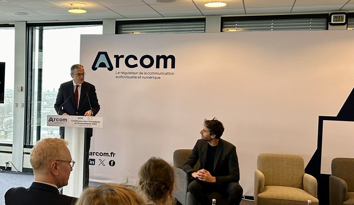 Arcom tweet media
