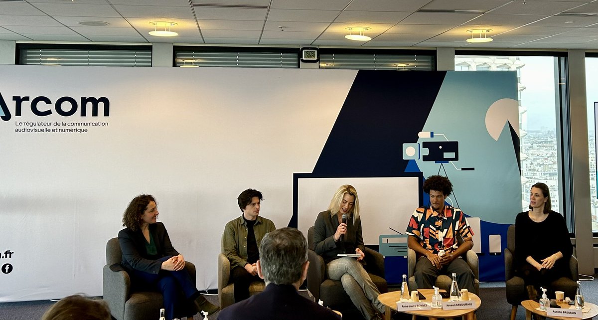 Merci à <a href="/TonyEstanguet/">Tony Estanguet - OLY</a>, <a href="/annelaurebonnet/">Anne-Laure Bonnet</a> , <a href="/ArnaudAssoumani/">Arnaud Assoumani</a>, <a href="/charleschn7/">Charles Cohen</a>, <a href="/aureliebresson/">Aurelie Bresson</a> et Anissa Zeghlache du PNLH pour leur engagement en faveur d'une meilleure représentation du sport féminin et du parasport à l’antenne et de la lutte c/ la haine en ligne. #Paris2024