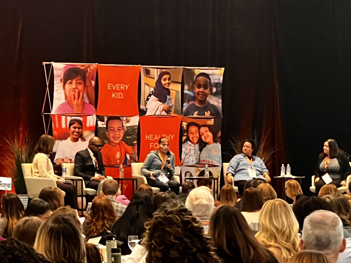 Thrilled to be in Baltimore with hundreds of food and nutrition leaders for the @nokidhungry Summer Nutrition Summit. Starting the day by hearing the lived experiences of Zee, LeAnne, and Joshua. “We are your partners in this work.” #EndSummerHunger #MyStoryIsMyStrength