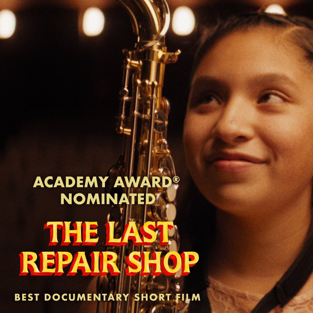 breakwaterstud's tweet photo. The Last Repair Shop has been nominated for an Academy Award! 

Thank you, thank you, thank you. 

This is just the beginning. ✨ https://t.co/BPNhwq1Law