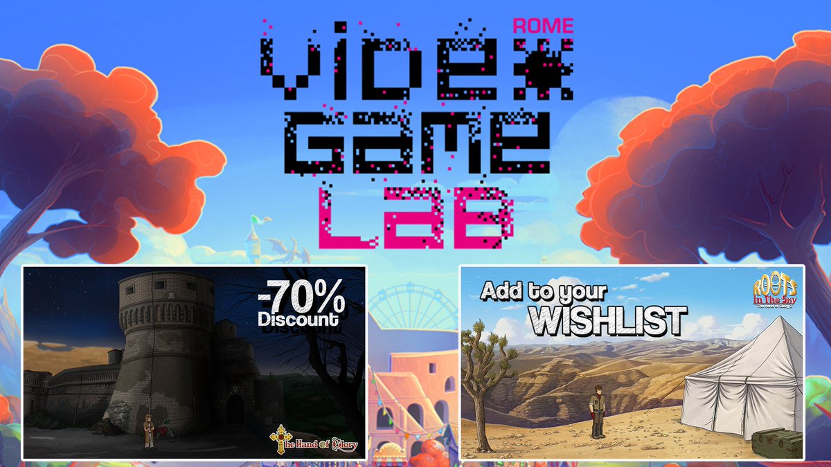 Madit_Games's tweet photo. Here me out, adventure game lovers!

Thanks to #RomeVideoGameLab, you can get The Hand of Glory with a brilliant 70% discount!
👉 https://t.co/yb4QNJOym3

Already have it? Then add its sequel to your wishlist!
👉 https://t.co/uC07Zxboxr

#RVGL #IndieGame #IndieDev #SteamSale https://t.co/Pkm7gvEDdt