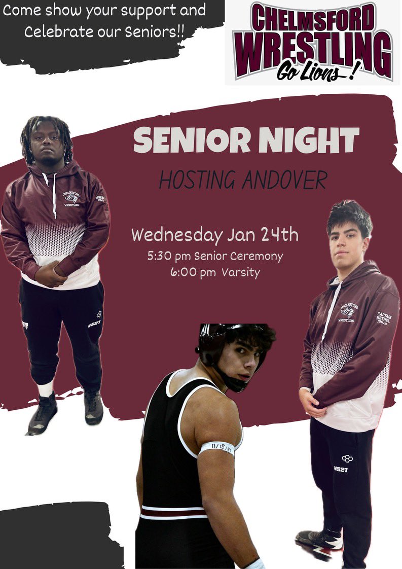 @_LionsAthletics @aj_traub @hurley_burly @BostonHeraldHS Its going to be a great Dual. Action starts at 6pm Weds Night