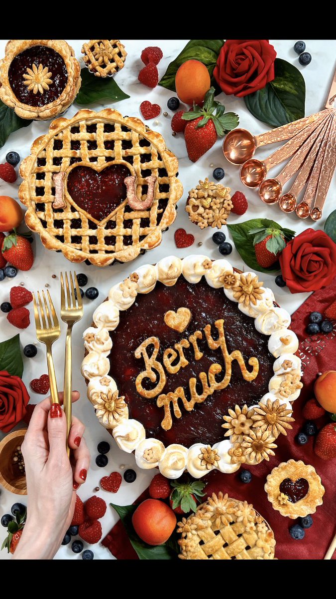 Pies Are Awesome (@thepieous) on Twitter photo Love is in the air and in the oven! 💖✨ In honor of #NationalPieDay, I'm giving away FIVE full-length recipe + design tutorials just in time for you to bake the unforgettable this Valentine's Day. Head over to my Instagram <a href="/ThePieous/">Pies Are Awesome</a> to enter! Instagram.com/ThePieous Love is in the air and in the oven! 💖✨ In honor of #NationalPieDay, I'm giving away FIVE full-length recipe + design tutorials just in time for you to bake the unforgettable this Valentine's Day. Head over to my Instagram <a href="/ThePieous/">Pies Are Awesome</a> to enter! Instagram.com/ThePieous