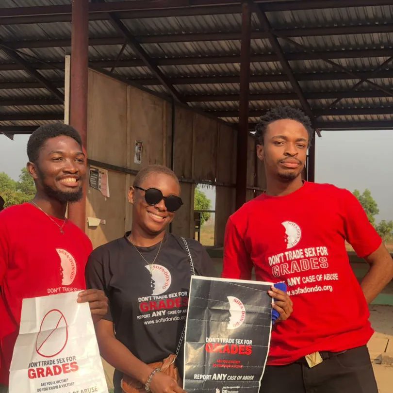 sofadondo's tweet photo. Swipe to see how our chapter in Ebonyi is gearing up for our advocacy drive in 2024.
•
•
•
•
•
•
•
•
#SofaDonDo #advocacy #volunteer #sdg4 #sdg5 #sdg16 #newyear #sexforgrades #sexualharrassment #students #youngpeolpe https://t.co/LW7fUcD3QZ