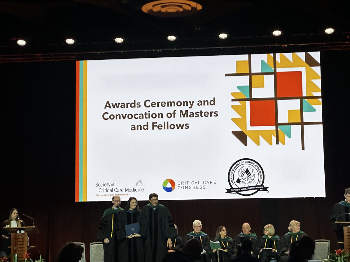 Tribidibidy's tweet photo. It was an honor being inducted as a Fellow of the American College of Critical Care Medicine with some of my favorite #PharmICU colleagues. #ACCPfellow #SCCM2024 @SCCM_CPP https://t.co/fYU49x6Qfe